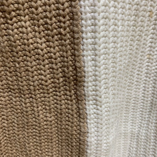 Marks & Spencer women's knitted turtleneck sweater, camel mix