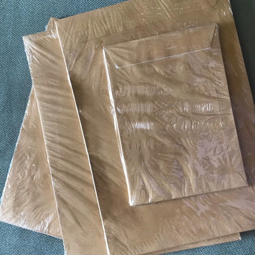 Kraft envelopes set of 97, new, sealed