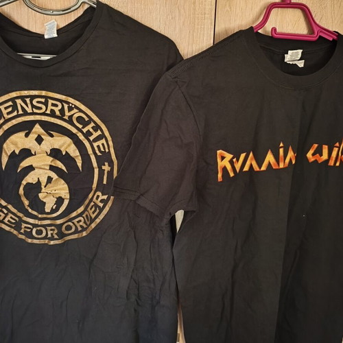 Metal T-shirt pack of 2 Queensryche Running Wild used