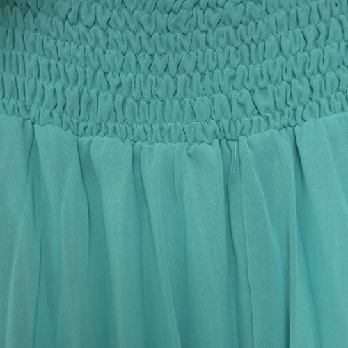 Airy Ancient Greek Style Dress with Gold Details, new, size S