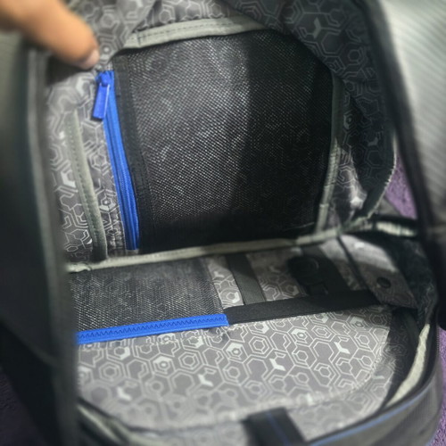 Delsey Montgallet-Argent/Silver 28L backpack new