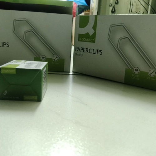 Paperclips new, pack of 20