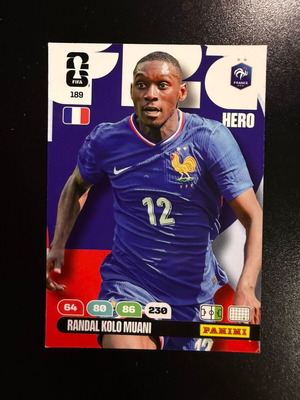 Randal Kolo Muani Panini FIFA World Cup 2026 Adrenalyn XL κάρτα καινούργια