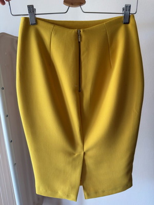 Skirt used, yellow, size S / 36 / 8