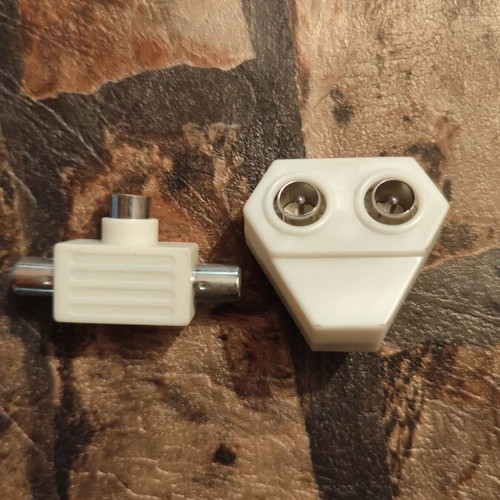 Telephone adapters in white color new