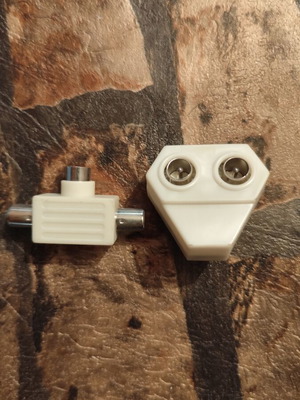 Telephone adapters in white color new