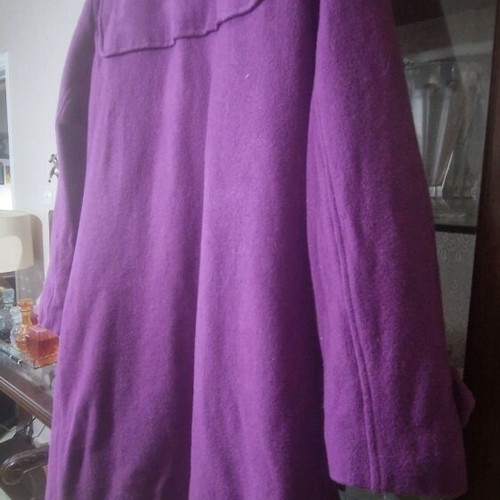 Artisti Italiani wool women's coat like new, purple