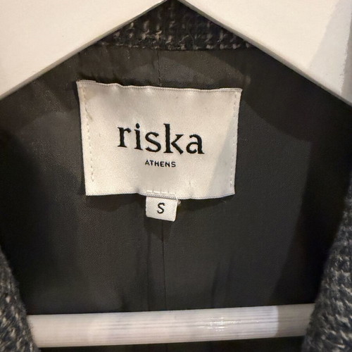 Riska grey women's tweed blazer like new, size S