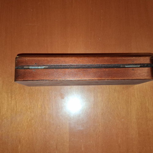 Carved wooden jewelry box new
