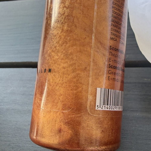 Scandal Beauty Illusion hair serum and copper glow set like new