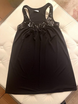 Be You black dress with sequins like new, size S/M