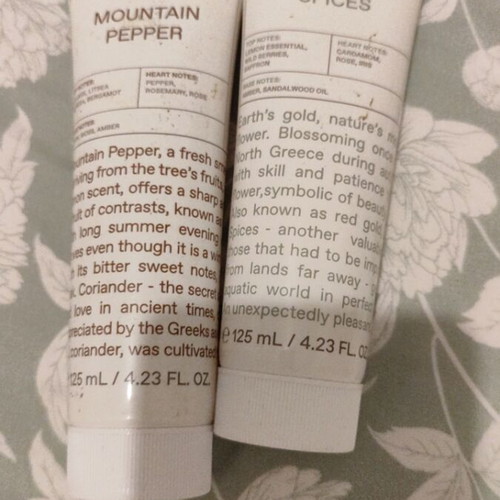 Korres aftershave balms, like new, pack of 2