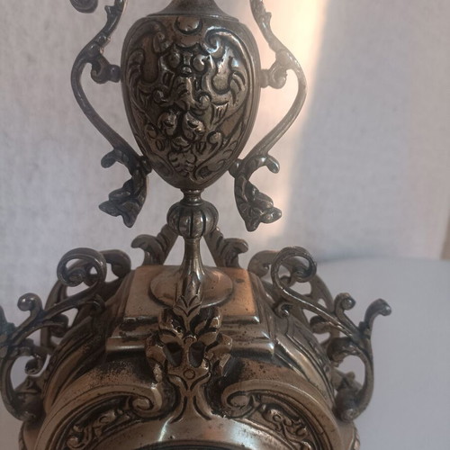 Table clock like new, dimensions 45x25 cm
