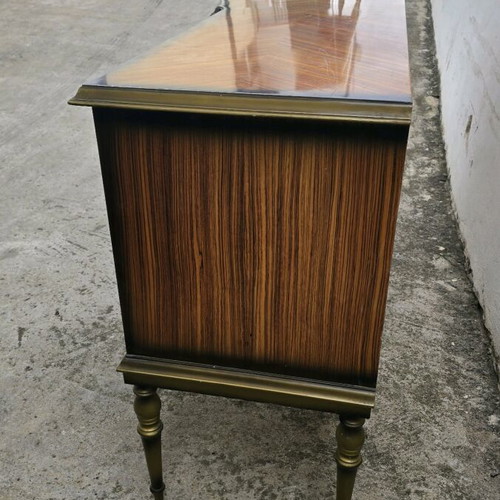 Classic antique wooden buffet used