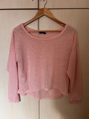 Top blouse like new, pink, one size Ths Fashion
