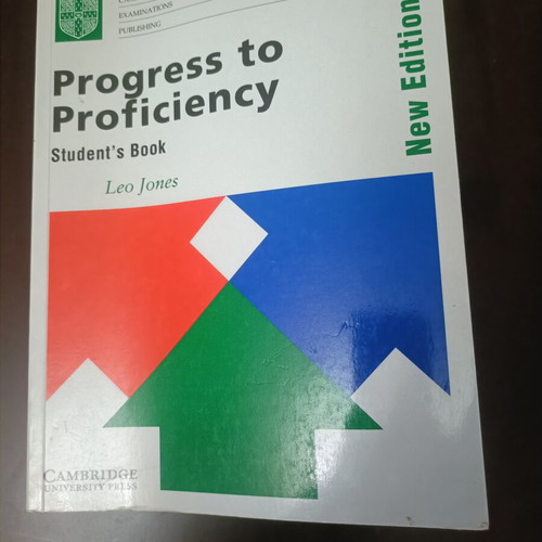 Progress to Proficiency English learning book like new