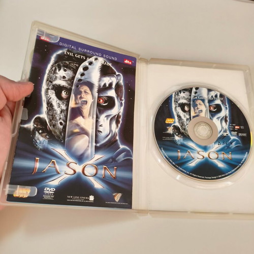 Jason X DVD used, thriller adventure with Greek subtitles