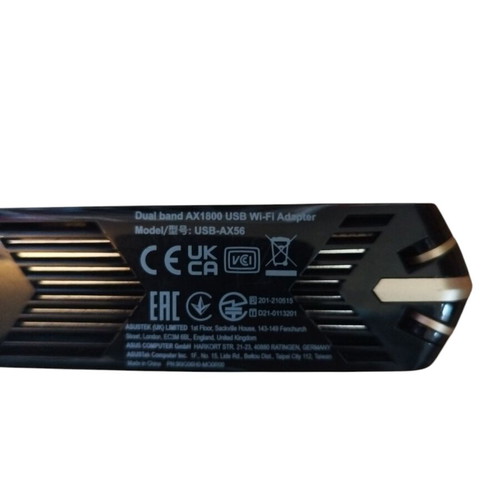 ASUS USB-AX56 AX1800 διπλής ζώνης Wi-Fi 6 προσαρμογέας σαν καινούργιος