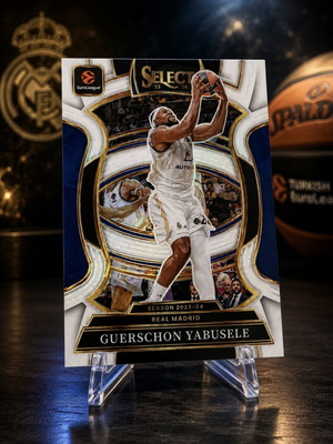 Guerschon Yabusele Select EuroLeague 2023-24 Real Madrid Basketball Card new