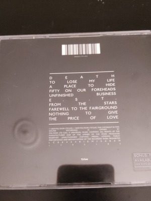 White Lies CD, rock