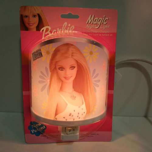Mattel Barbie night light 1999 new European power 230V-50Hz design 3