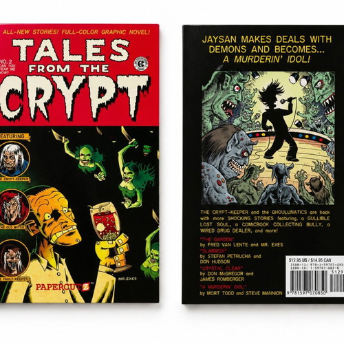 Tales from the Crypt Papercutz hardcover graphic novels like new, set of 8