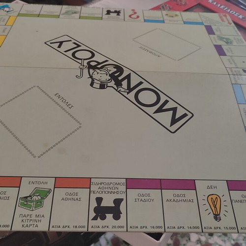 Monopoly MIKA vintage board game used