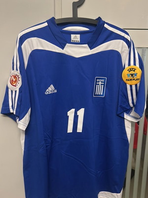 Greece Adidas Euro 2004 Jersey Nikolaidis Size XL New