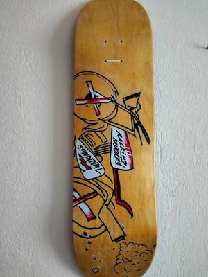 Krooked Skateboards Sandoval Racer K Deck 8.25″