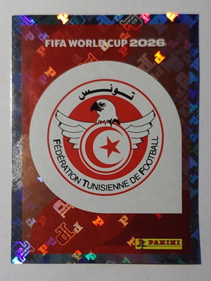 TUN1 Emblem Tunisia FIFA World Cup 2026 sticker