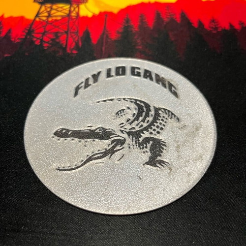 Coasters new 3d printed set of four with any logo