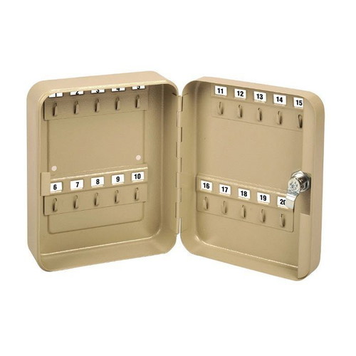 Steinhaus Metal Wall Key Box with Lock 20x8x16cm new