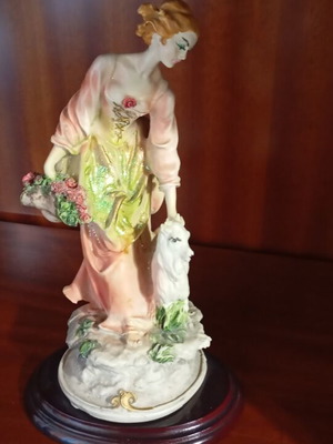Decorative figurine new, height 25 cm
