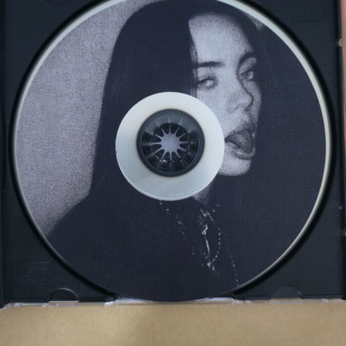 Billie Eilish When We All Fall Asleep, Where Do We Go? CD like new, handmade album