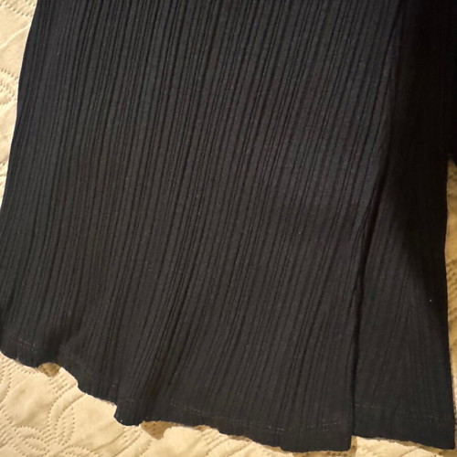 Bershka Black Ribbed Skinny Pants XS like new