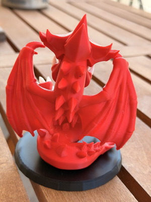 Yu-Gi-Oh Slifer the Sky Dragon figure 12cm, 3D printed