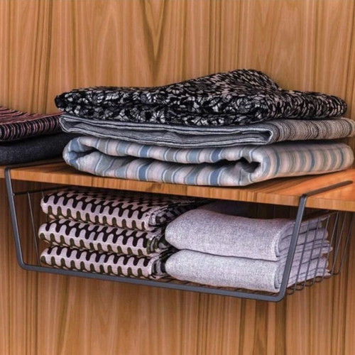 Metal Hanging Organizer Black 40x26x13cm New