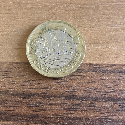 1 Pound England 2016 used