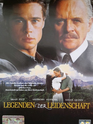 Legend of the Fall DVD used with English and German subtitles