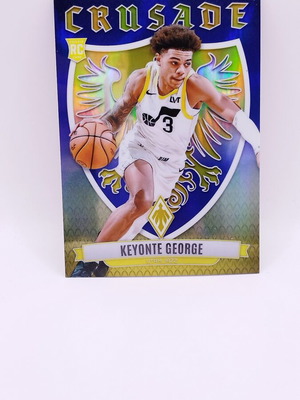 2023-24 Panini Phoenix Keyonte George RC Crusade numbered 08/25 like new