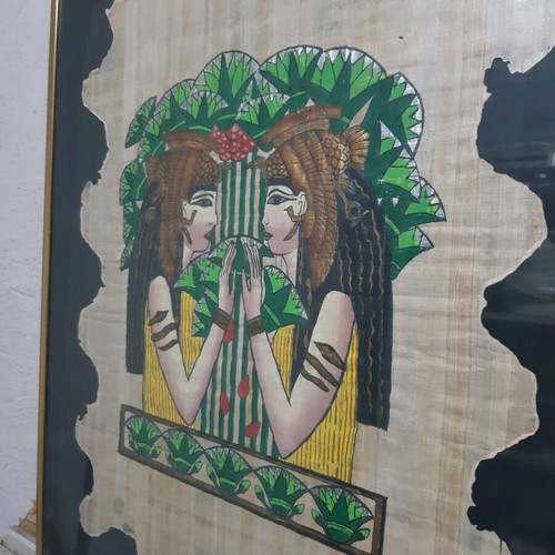 Papyrus frame heavy, large with papyrus