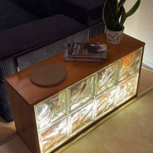 Sofa and armchair set with coffee table, new, includes LED