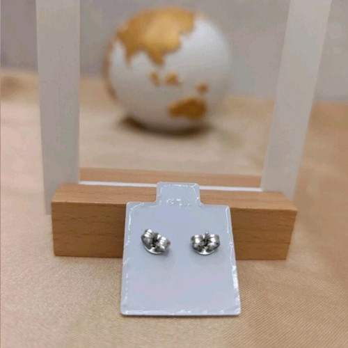 Stainless steel tree of life earrings new, silver