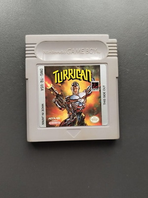Nintendo Game Boy Turrican μεταχειρισμένο, λειτουργεί κανονικά