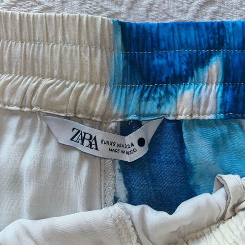 Zara satin pants like new, size XS