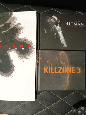 Art of Tekken, Hitman, Killzone set like new