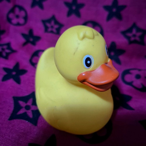 Bebe bath toy duck used