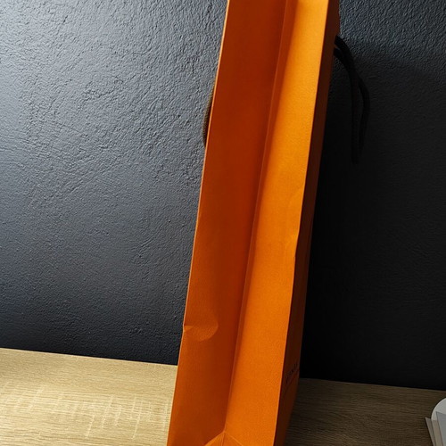 Hermes empty paper bag packaging used