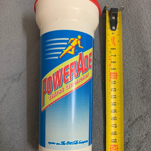 Powerade 1994 αθλητικό παγούρι μεταχειρισμένο, αυθεντικό εποχής