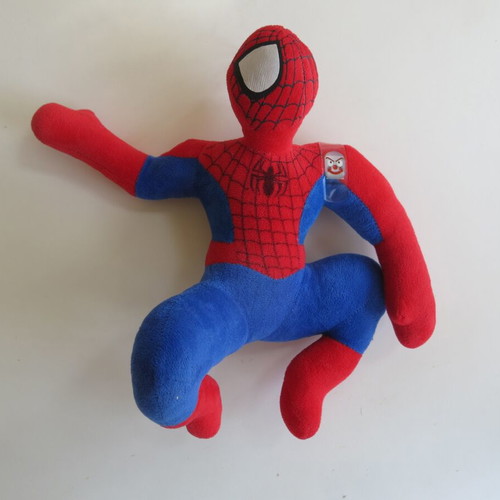 Spiderman plush figure 28cm like new, 100% cotton